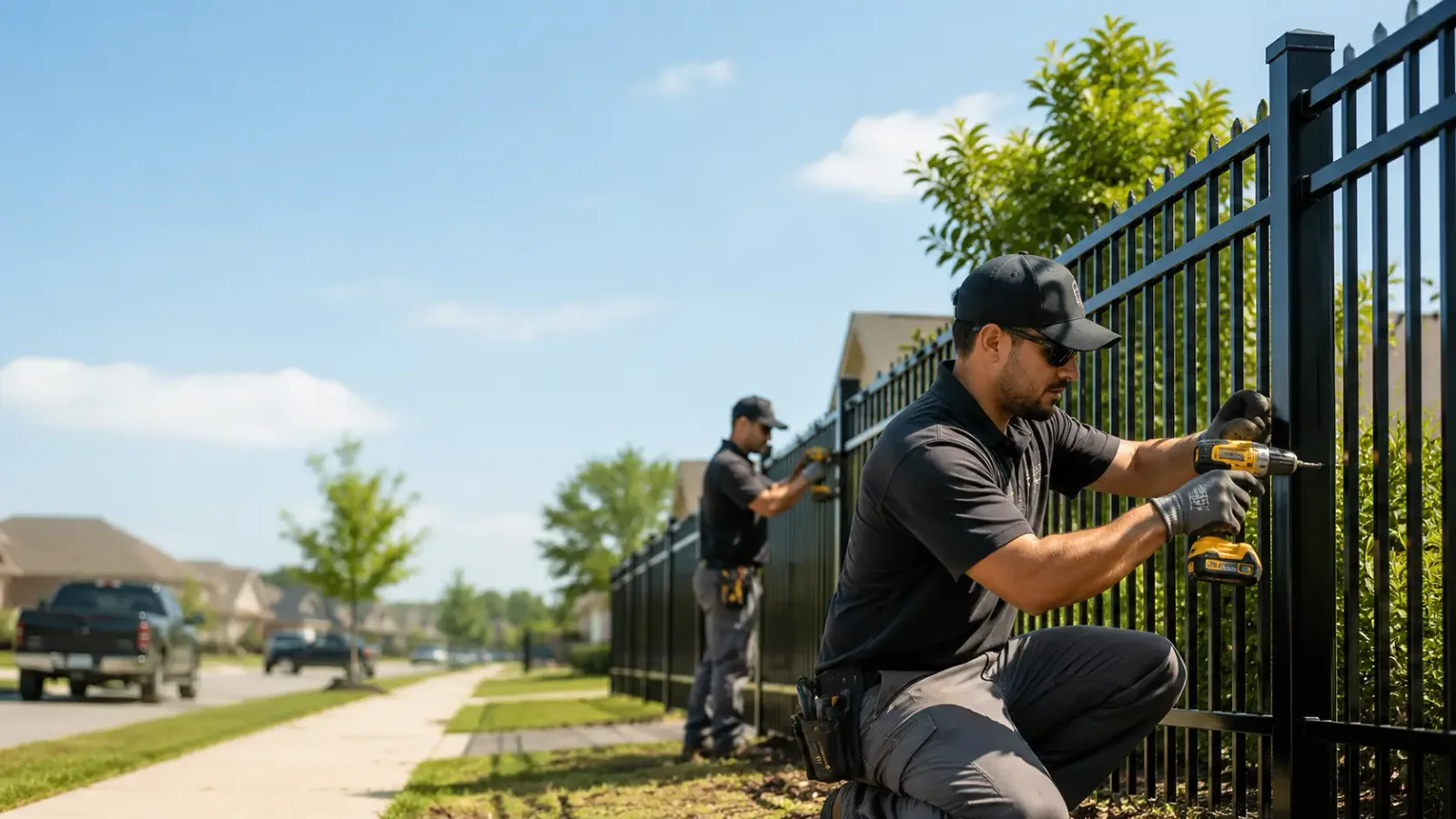 Metal Fence Installation in Davidson, OK